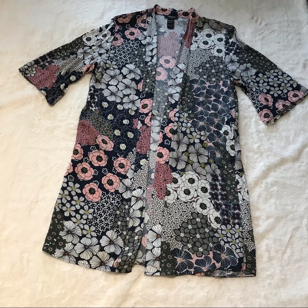 OLSEN - Floral kimono